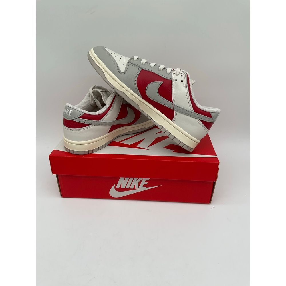 Nike Dunk Low Light Iron Ore Gym Red men's Size 8.5 New in Box-100% Authentic